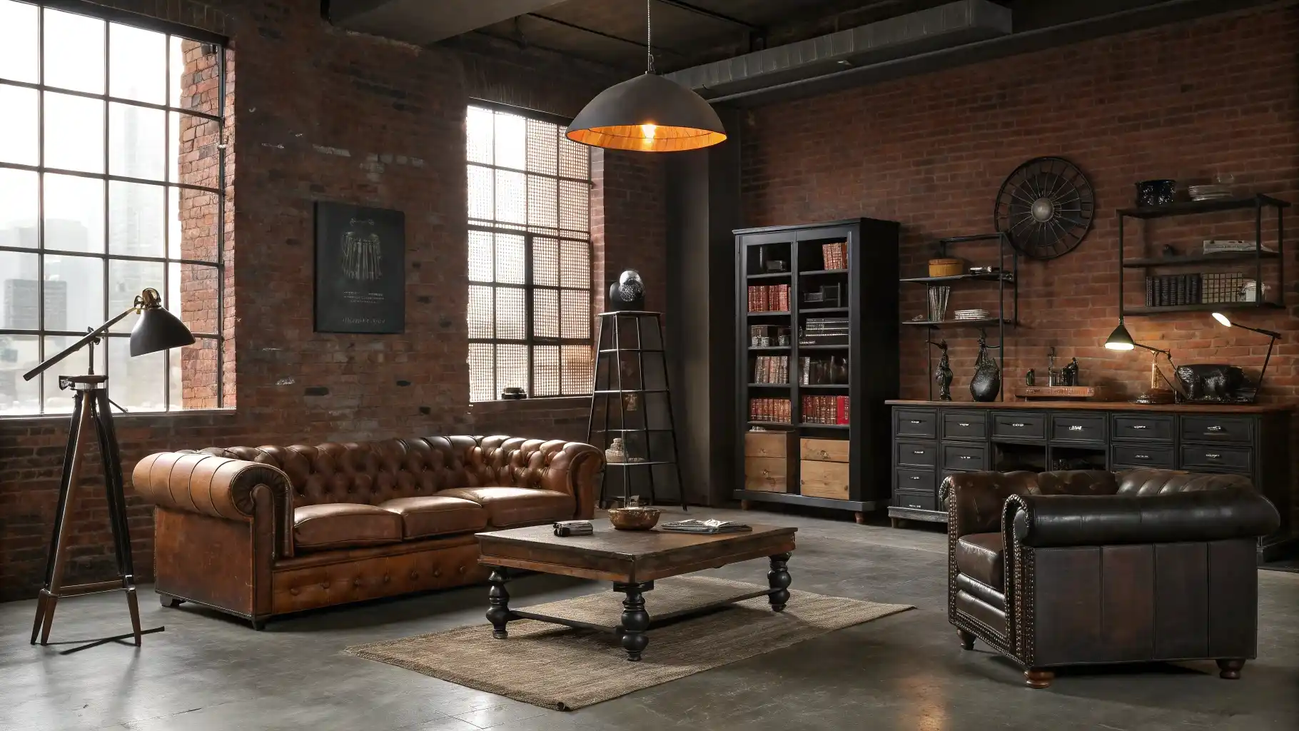 Industrial Elements with Collected Charm