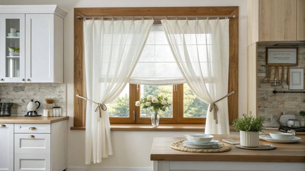 16 Kitchen Window Treatment Ideas That Don't Block Light