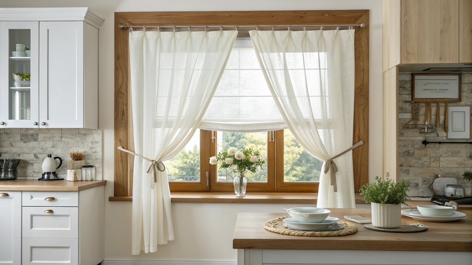 16 Kitchen Window Treatment Ideas That Don't Block Light