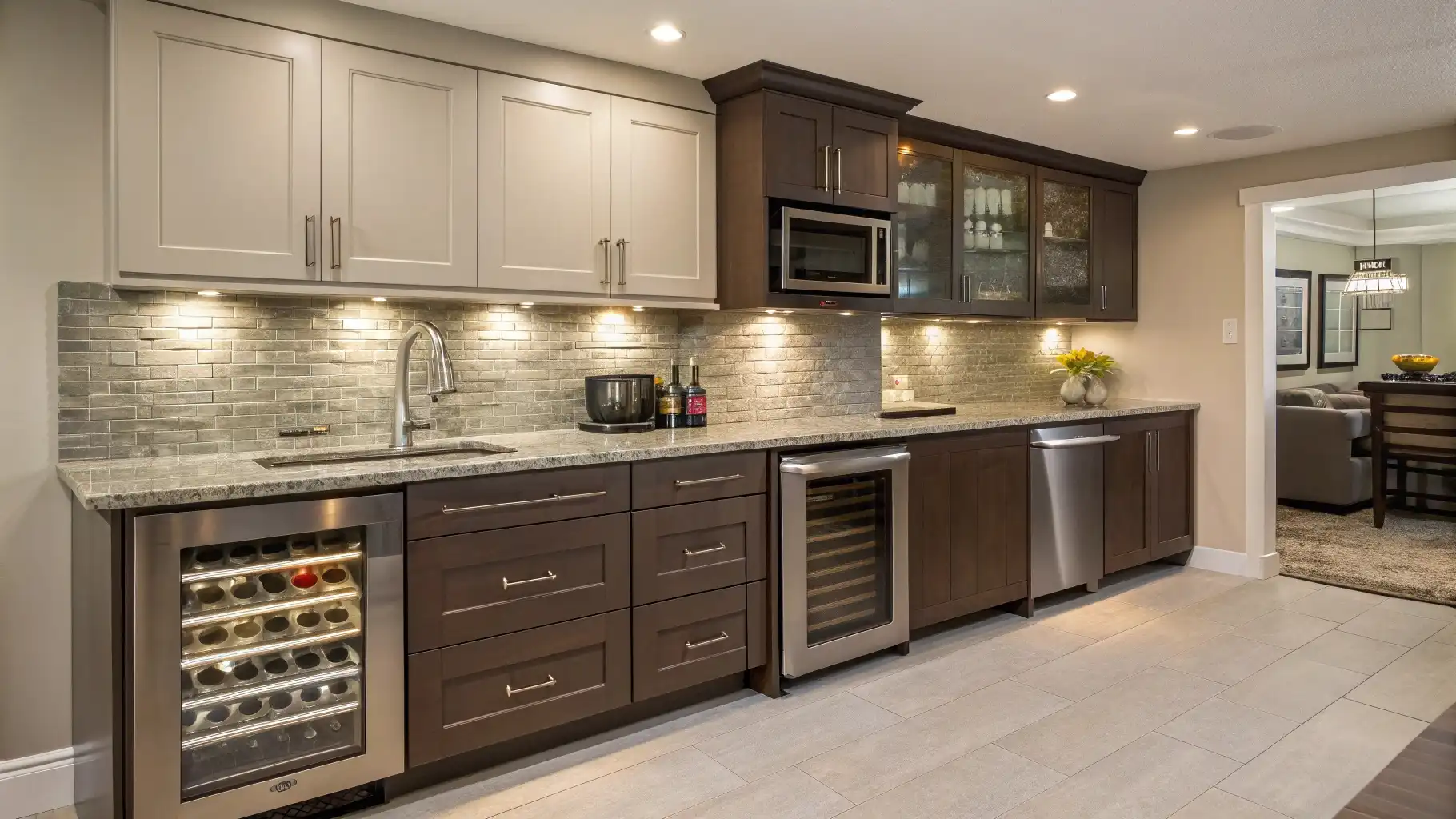 Linear Peninsula with Entertainment Features