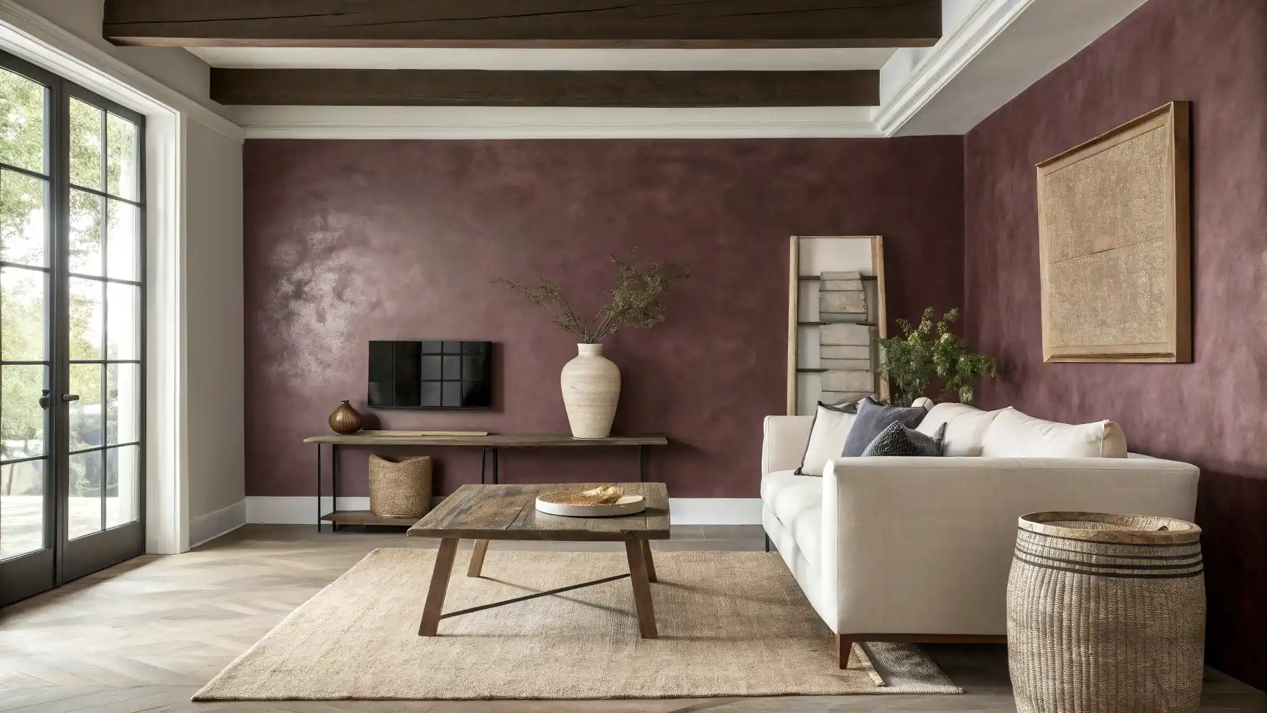 Luxurious Aubergine Hues