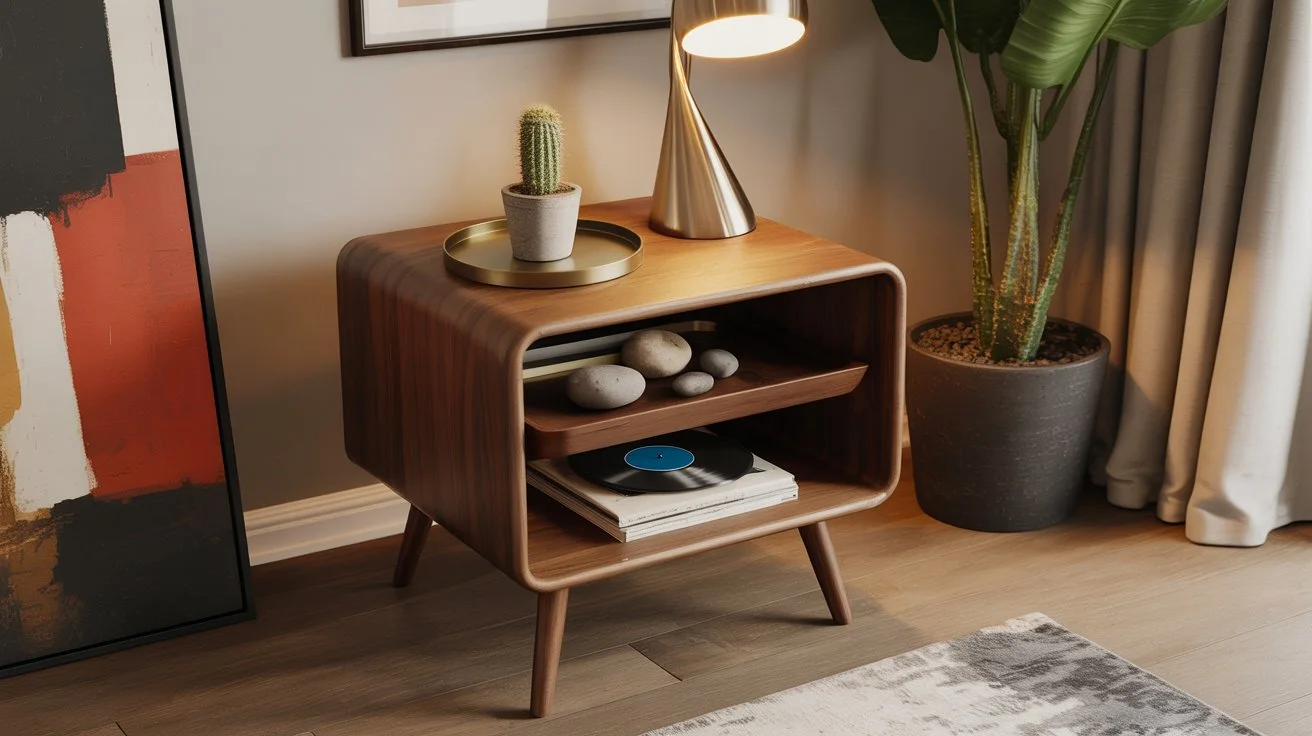 Mid-Century Modern Nightstand