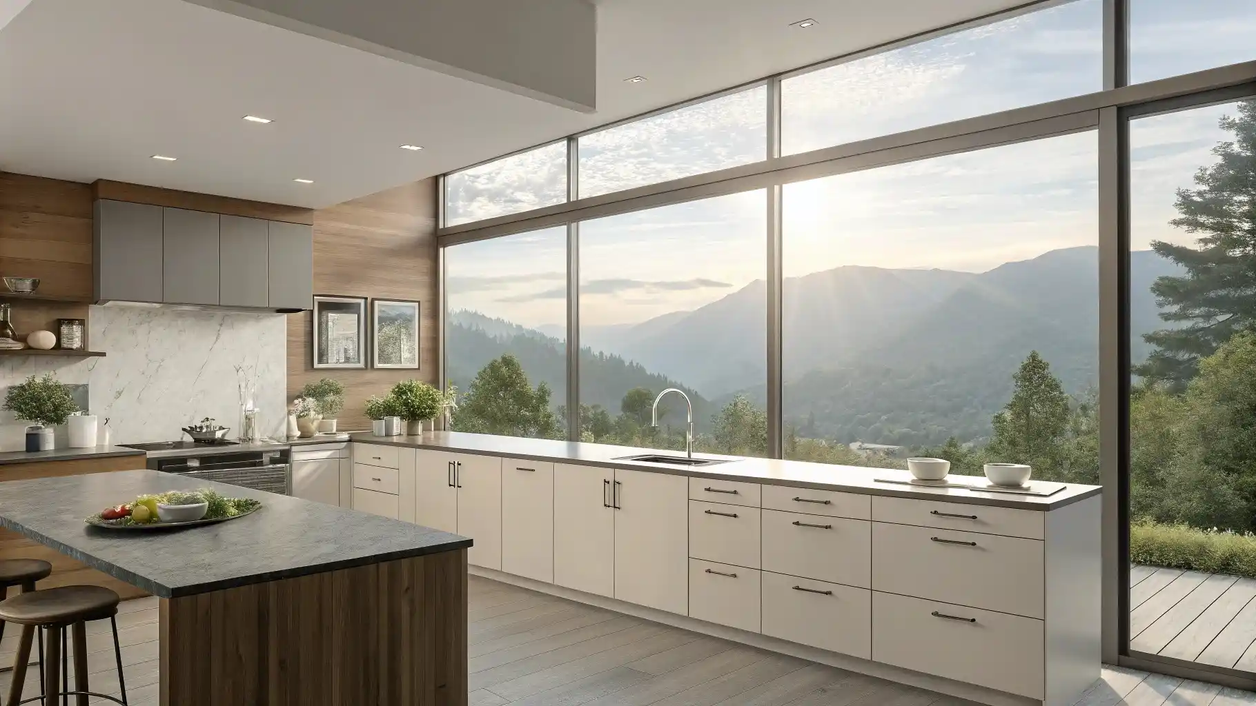 Panoramic Picture Windows