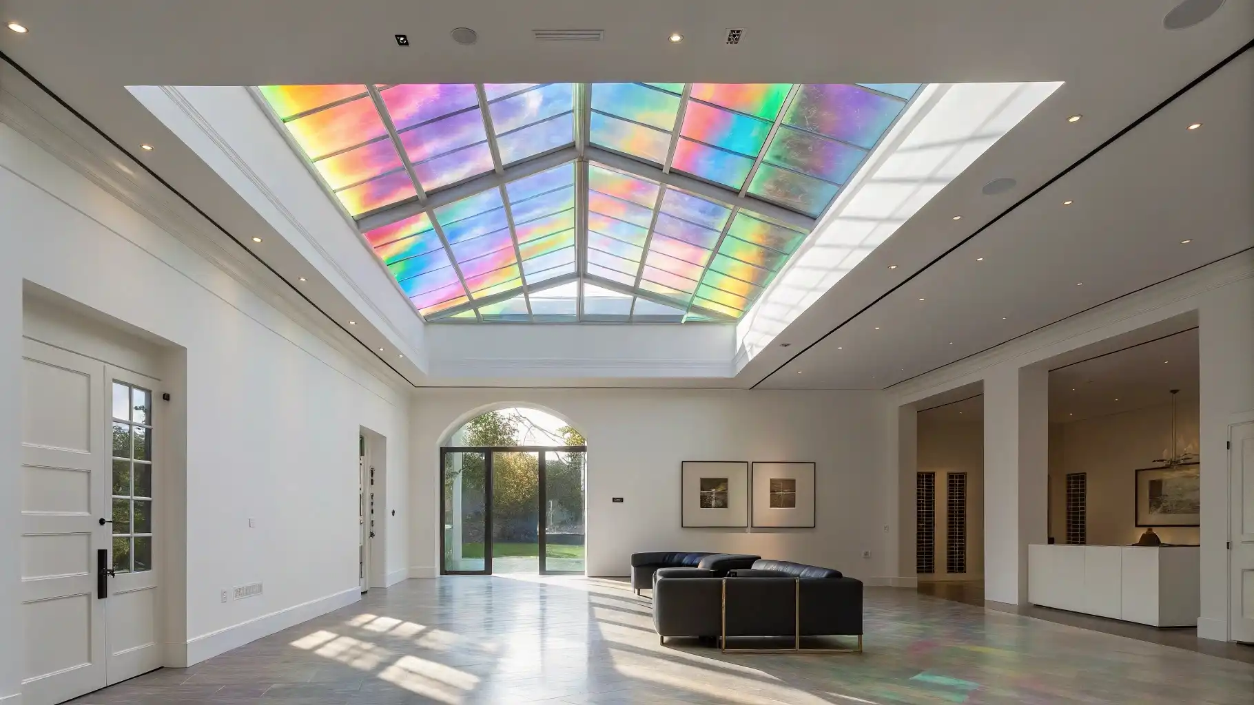 Prismatic Light Diffuser Film