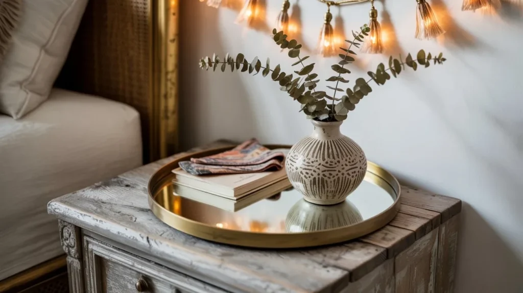 Rustic Glam Nightstand