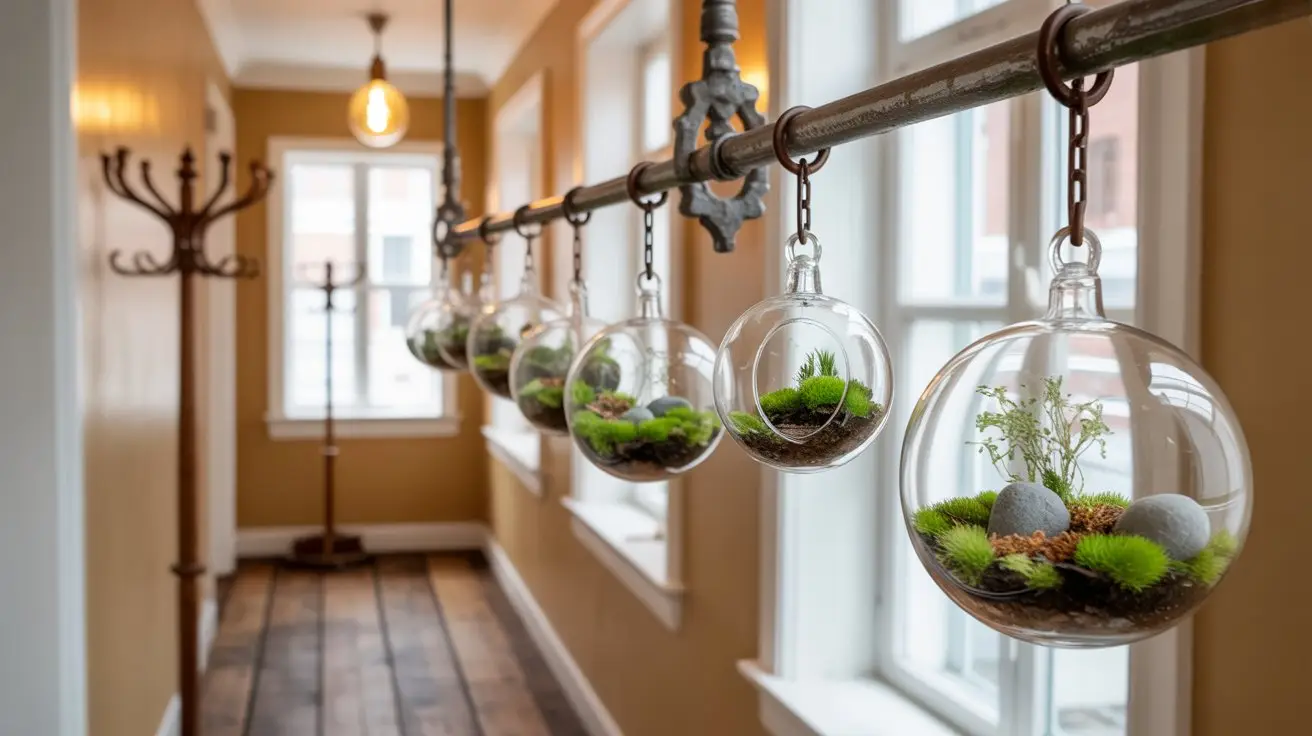 Rustic Pipe Terrarium Display