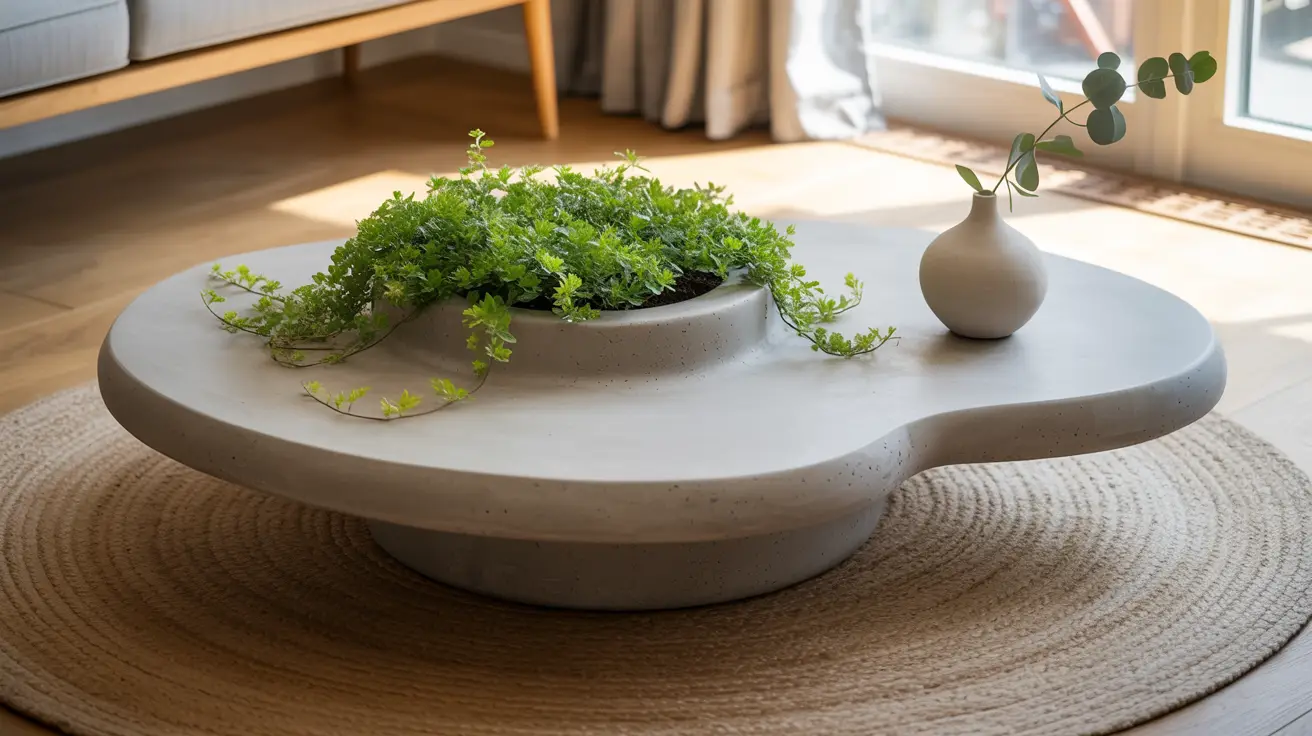 Serene Concrete Bloom