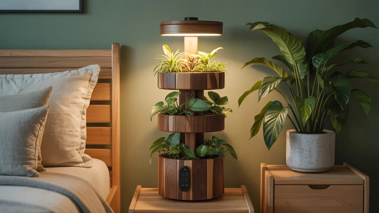 Vertical Garden Nightstand